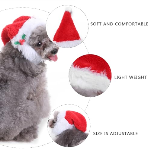 Disfraz de Navidad para Perro con Sombrero y Bufanda miniatura 2