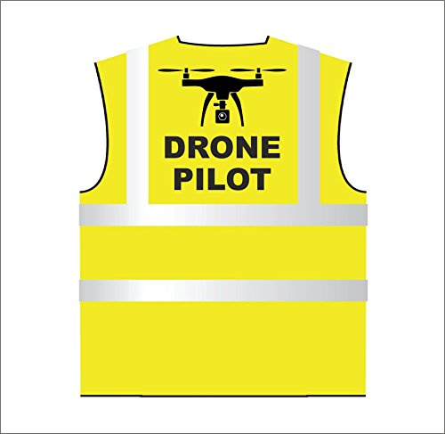 Gilet de sécurité haute visibilité pour drone Pilot EN471 Jaune Taille M