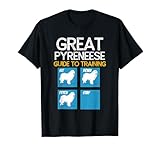 Great Pyrenees Guide To Training Funny Gift Dog Lover Shirt
