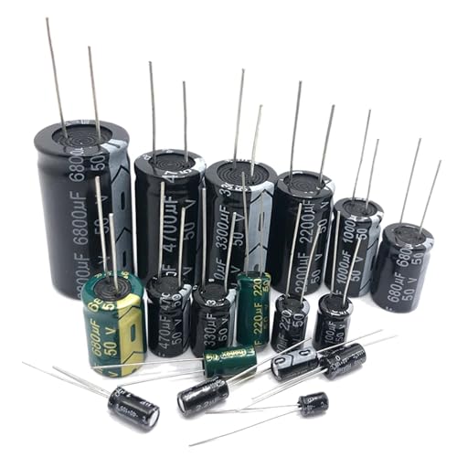 Condensateur électrolytique 50V 4700µF composant de filtrage radial