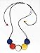 Tagua Nut Necklace Chips in Multicolor Handmade Fair Trade Adjustable, Lightweight by Florama Natural Jewelry