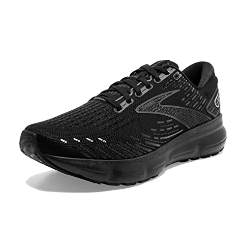 Brooks Zapatillas de Correr Cascadia 16 para Hombre, Negro Negro Ébano, 4 UK Wide
