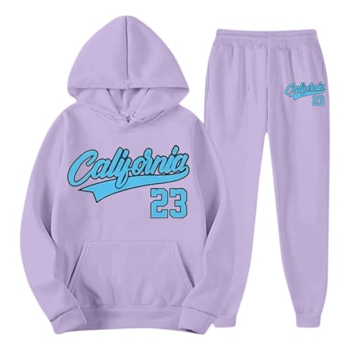 Ensemble deux pièces homme tenue à imprimé violet clair chic taille S - 2