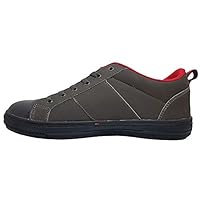 Lee Cooper LCSHOE099 Ropa De Trabajo Para Hombre, Puntera De Acero Mediana, Entresuela De Seguridad, S1P SRA Zapatos De Seguridad Para El Trabajo, Gris/ Negro, 41 EU