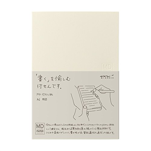 Papier Midori 19033006 bloc A6 pour carnet de voyage et croquis créatifs nomades