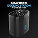 SABRENT 5-Bay USB-C Docking Station for 2.5” SATA HDDs and SSDs with Built-in Cooling Fan (DS-5R15)