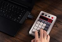 8Bitdo Retro 18 Mechanical Numpad, Supports Calculator Mode, Bluetooth/2.4G/Wired Numpad for Windows and Android - N Edition – Ansicht 5