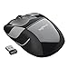 Logitech M525 Wireless Mouse, Black/Gray