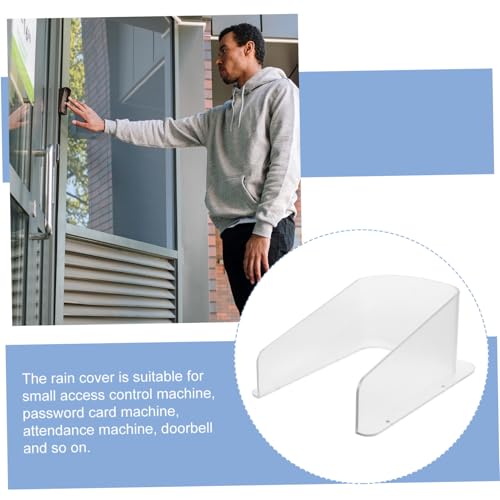 Cubierta protectora plástico impermeable para máquina de control 3