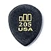 Dunlop 477R205 JD Jazztones, Black, Pointed Tip, 36/Bag