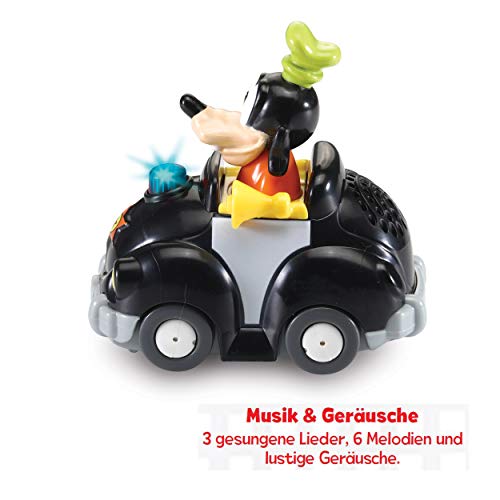 Vtech Tut Baby Flitzer-Goofys Polizeiauto bebé, juguete, coche Goofy (80-521604)