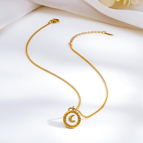 Image of Rubans Demi Fine Stainless Steel Pendant Chain Daily Gift for Women & Girls