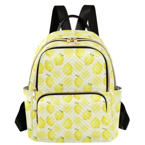 Mochila de poliéster cosido suave con diseño de granada botánica