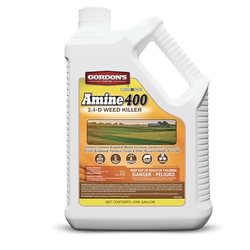 GORDON'S Amine 400 2,4-D Weed Killer, 1 Gallon, 8141072