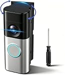 Adjustable 0 to 45 Degree Doorbell Angle Mount Compatible with Ring Wired Doorbell Plus/Pro and Blink Video Doorbell Corner Mounting Bracket for Houses,Apartments