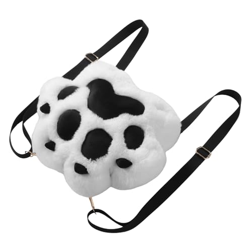 Sac à bandoulière en peluche mignon pour ranger vos produits de beauté