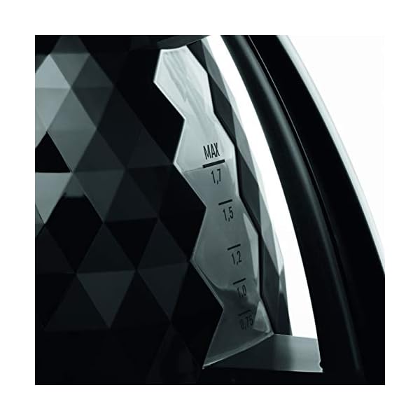 De'Longhi Brillante KBJ 2001.BK - Tetera elÃ©ctrica, 2000 W, 1.7 L, plÃ¡stico, negro - Imagen 5