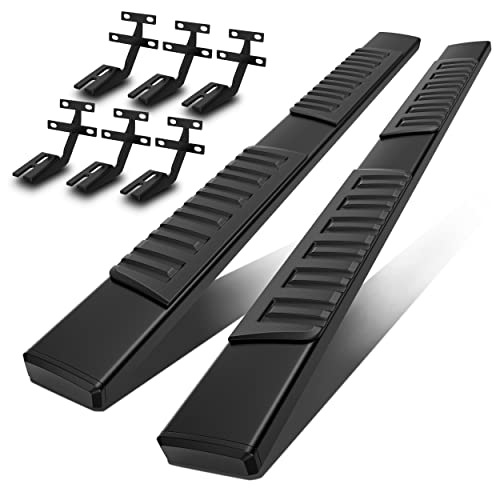 Mostplus 6 Inch Running Board Nerf Bar Compatible With 2015-2023 Ford F-150 Super Crew Cab/2017-2022 Ford F-250 F-350 Super Duty Crew Cab Side Steps #TOP7