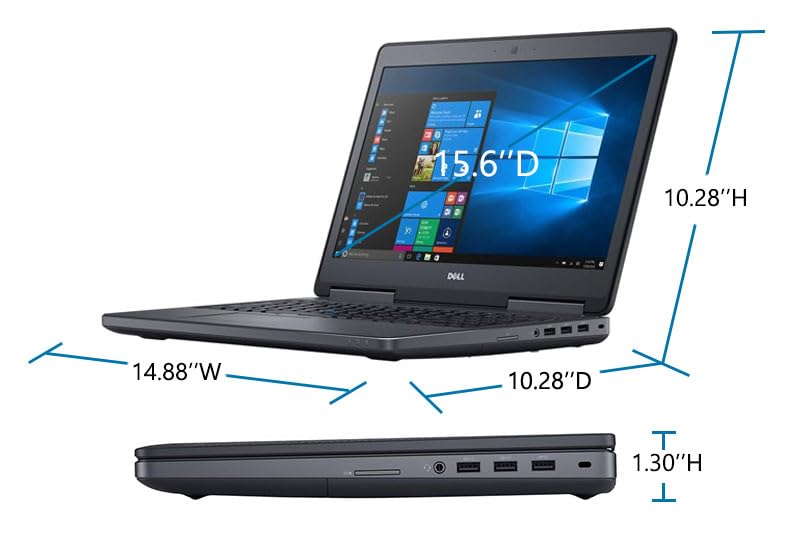 Amazon.com: Dell Precision 7520 Mobile Workstation, 15.6