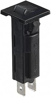 Circuit Breaker Thermal 250mA 250V AC 32V DC Push to Reset Panel Mount W28-XQ1A-0.25 Pack of 5