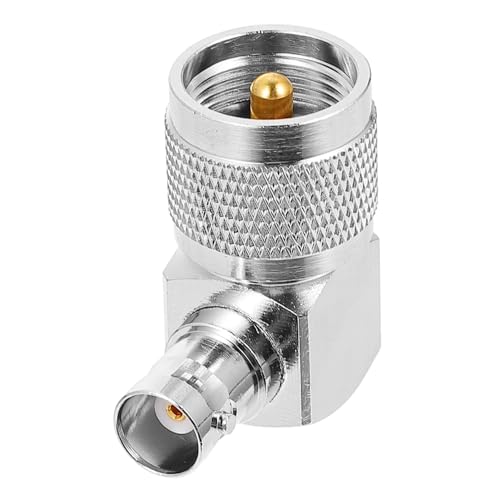Housoutil Adaptador Coaxial De Convertidor UHF para De Antena De Radioaficionado Adaptador Coaxial De De De Convertidor De UHF