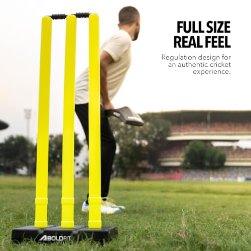 Boldfit Store Boldfit Cricket Stumps with Stand - Image 6
