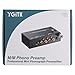 YGiTK Phono Turntable Preamp, Mini Preamplifier with RCA Input & 6.35MM Headphone and RCA Output, Low Noise Operation for MM Electronic Stereo Audio Hi-Fi Phonograph/Record Player 12V DC Power Adapter