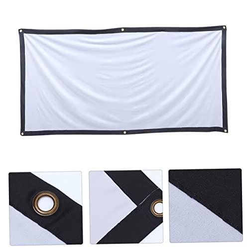 DOITOOL pantalla de proyector plegable de 84 pulgadas, poliéster antirreflectante para uso interior y exterior con bolsa de transporte miniatura 5