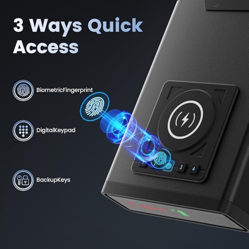 Biometric Gun Safe for Pistols