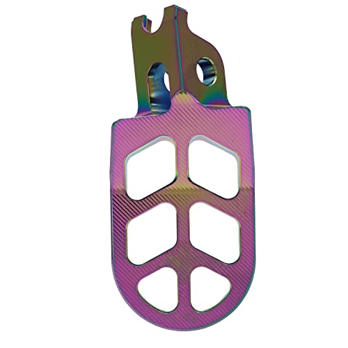 Image of AnXin Foot Pegs Footpegs Footrests Foot Pedals Rests CNC MX for KLX300 KLX300R KLX300SM 97-07 20-24 KLX250 06-20 KLX250S 09-14 KLX250R 94-96 KLX650 93-96 Dirt Bike Quenching