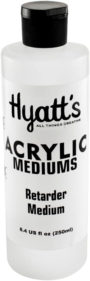 Hyatt's Acrylic Retarder Medium, 8 Ounce Bottle