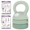 Polyfit Adjustable Kettlebell | 5 lb – 12 lb | Kettlebells Weights Set for Home Gym | Kettle Bell Sets for Women at Home