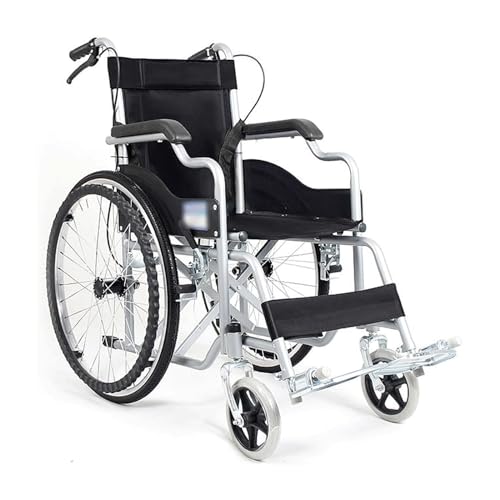 介助用車いす コンパクト車椅子 移動介護用車椅子 炭素鋼手動移動椅子 調節可能なフットレスト 車椅子の移動 持ち運びが容易