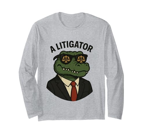 Funny Law Alligator Attorney T-Shirt