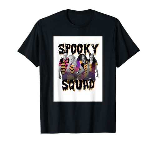 T-shirt Disney Zombies Spooky Squad noir en coton pour ado et enfant