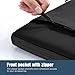 TiMOVO 9-11" Tablet Sleeve Bag for iPad 11-inch A16 2025, iPad 10.9"/10.2"| Air 11 Inch/5th/4th Gen. 10.9", Galaxy Tab A9+/A11Plus 11", Protective Bag Fit Smart Keyboard, Black