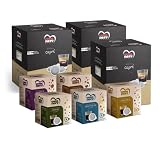 Cuore Nero Caffè – 450 Cialde Miscela Capri + 40 Cialde Caffè Aromatizzati al Ginseng, Nocciola, Cioccolato, Irish Cream, Sambuca ESE44 Filtro Carta (Capri + Aromatizzati, 490 Cialde)