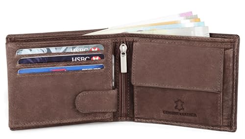 Image of WildHorn Rfid Protected Leather Wallet For Men, Tan
