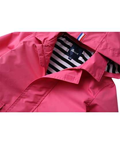 Hiheart Boys Girls Waterproof Hooded Jackets Cotton Lined Rain Jackets4