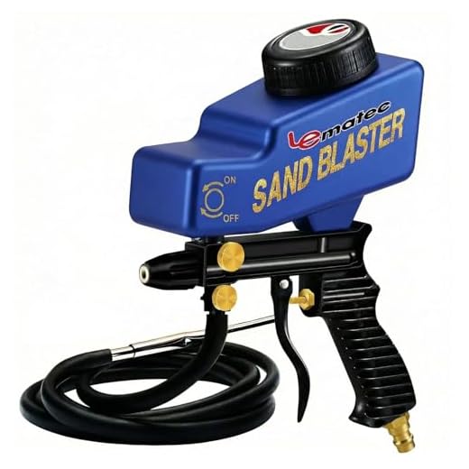 LE LEMATEC Portable Sand Blaster Kit