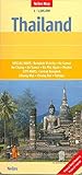 Thailand: 1:1.500.000: Special maps: Bangkok Vicinity, Ko Samet, Ko Chang, Ko Samui, Ko Pha Ngan, Phuket. City maps: Central Bangkok, Chiang Mai, ... Mapping, Places of Interest (Nelles Map)