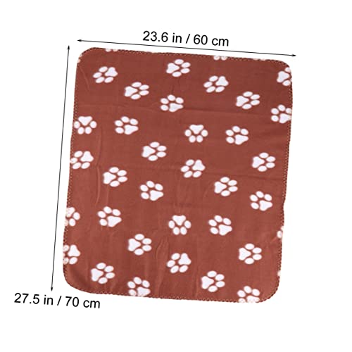 Couverture pour chiot douce et absorbante tapis de couchage double face - 4