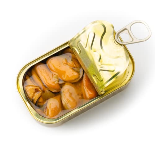 Sanniti Mussels in Garlic Butter | Natural Source of Omega 3 | Just Heat and Serve, 3.9 oz (Pack of 2) - Thumbnail 3