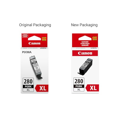 Image of Canon PGI-280XL PGBK Compatible to TR7520,TR8520,TR8620,TS6120,TS6220,TS6320,TS702,TS8120,TS8220,TS8320,TS9120,TS9520 Printers (Pack of 2)