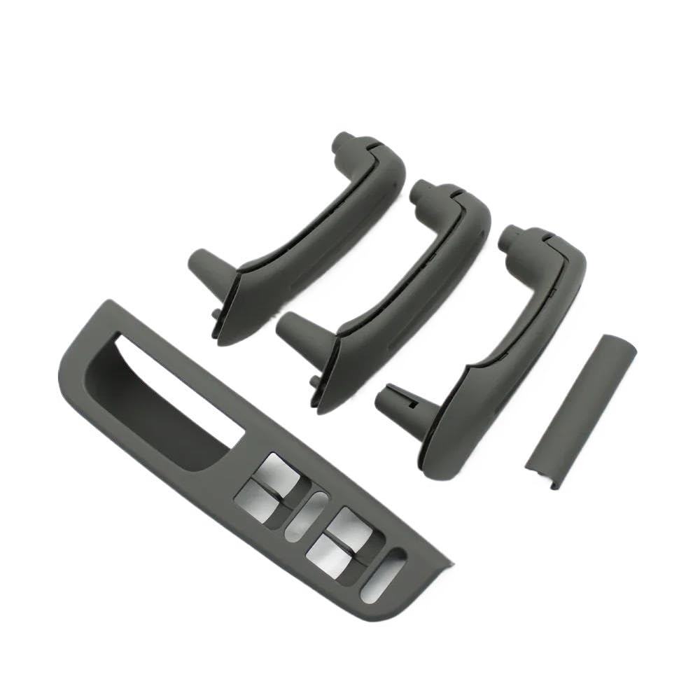 JYUTDW Car Interior Handle Inner Door Armrest Panel Pull for Jetta MK4 1999-2004 Car Interior Door Handle(RHD Gray)