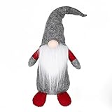 Handmade Swedish Tomte, Santa - Holiday Ornaments Scandinavian gnome Christmas Decoration Home Table Decor, Ideal Birthday Present (Shipped from The US)