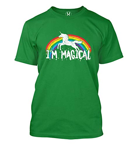 I'm Magical - Rainbow Unicorn Magic Men's T-Shirt (Kelly, Xxx-Large) #TOP12