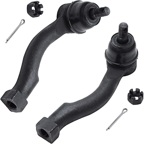 Image of Detroit Axle - 12pc Front Upper Control Arms w /Lower Ball Joints Sway Bar Links Inner Outer Tie Rods w /Boots Kit for 2003 2004 Kia Sorento