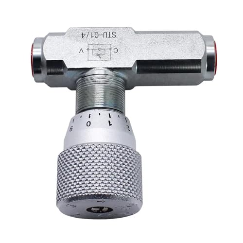 Vanne d'étranglement STU-G3/8 pour stabiliser la pression hydraulique
