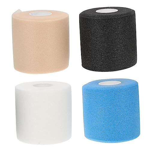 Balacoo Joint Wrap Elastic Sponge Bandages Rolls Athletic Tape for Injuries Pre-wrap Tape for Sports Racket Damping Wrapping